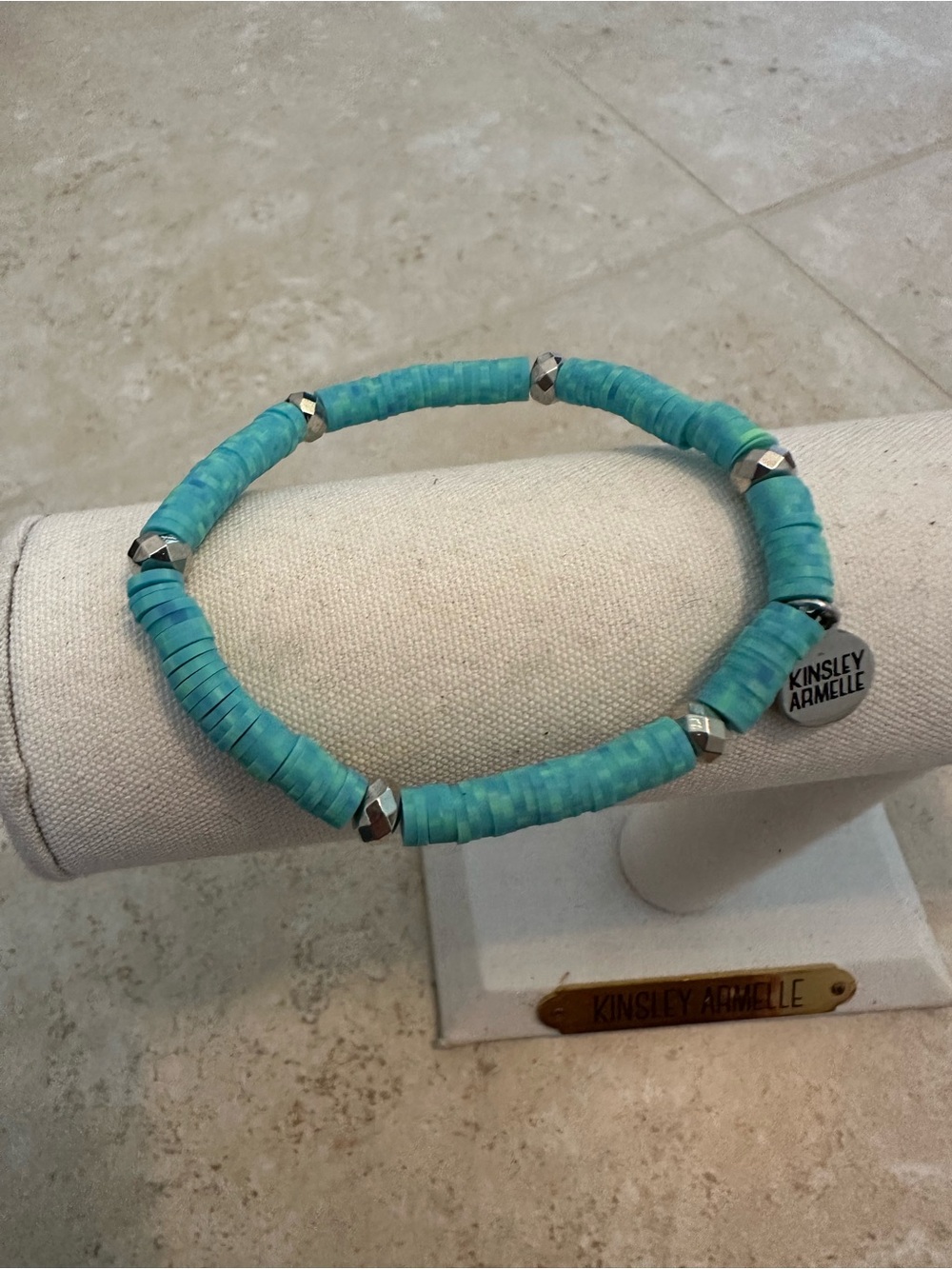 Perico Collection Silver Turquoise Bracelet